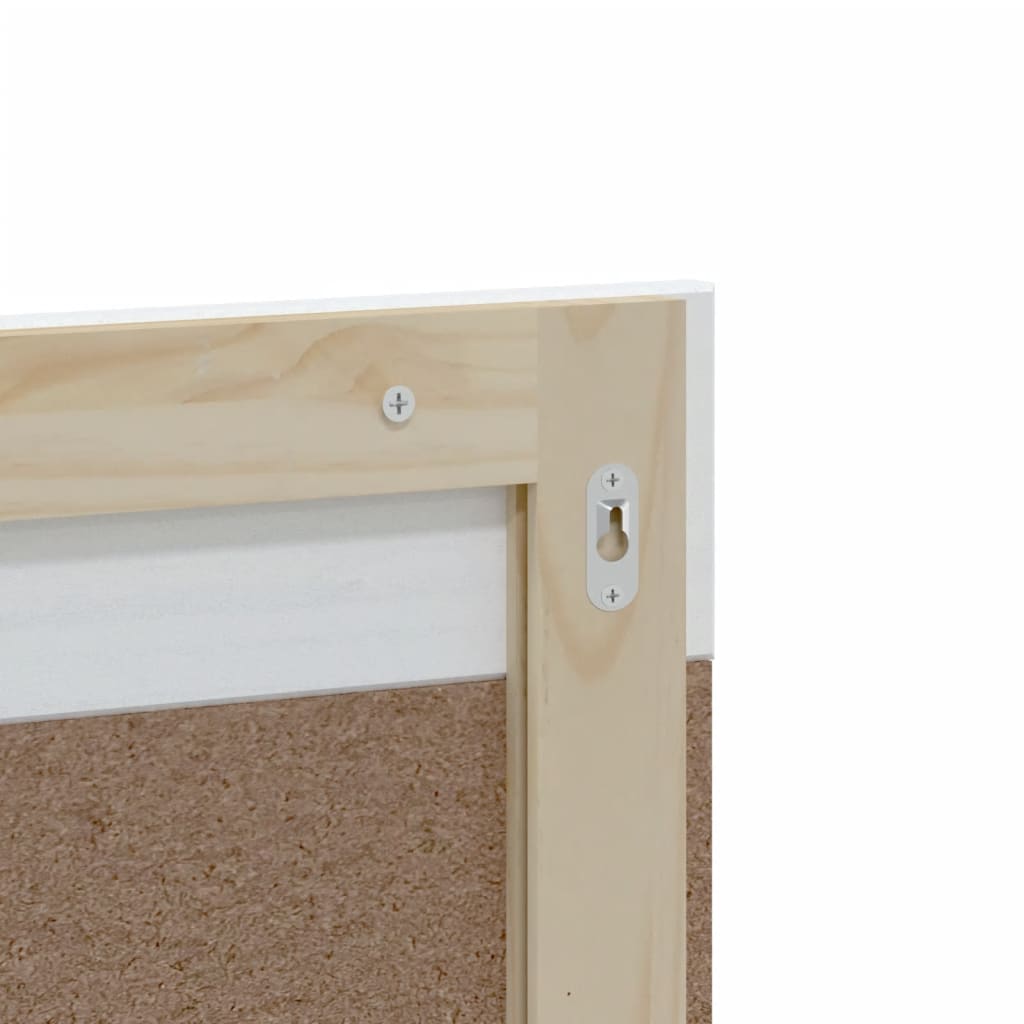vidaXL Set mobilier baie „BERG”, 2 piese, alb, lemn masiv de pin vidaXL Set mobilier baie „BERG”, 2 piese, alb, lemn masiv de pin
