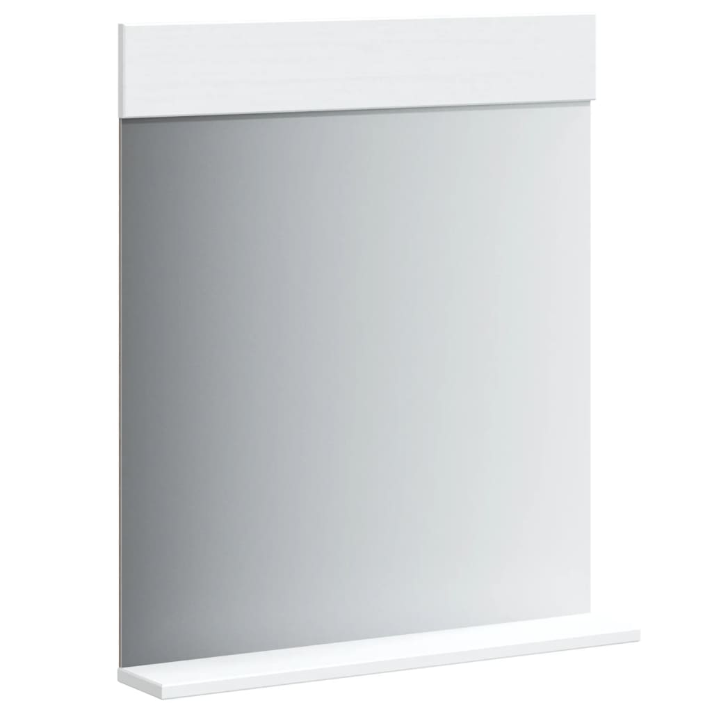 vidaXL Set mobilier baie, 3 piese, „BERG”, alb, lemn masiv de pin vidaXL Set mobilier baie, 3 piese, „BERG”, alb, lemn masiv de pin