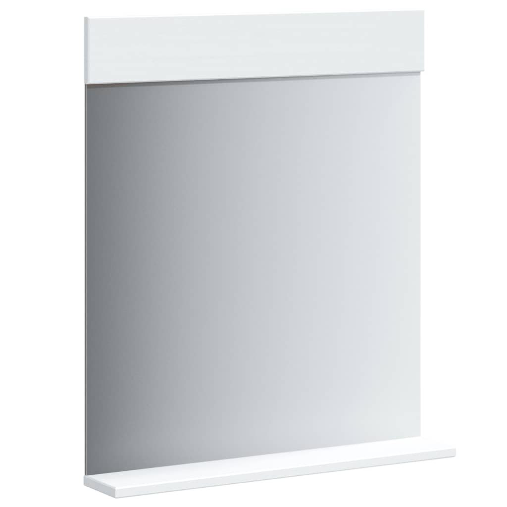 vidaXL Set mobilier baie, 3 piese, „BERG”, alb, lemn masiv de pin vidaXL Set mobilier baie, 3 piese, „BERG”, alb, lemn masiv de pin