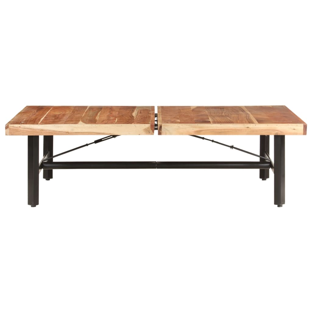 vidaXL Măsuță de cafea, 142x90x42 cm, lemn masiv de acacia vidaXL Măsuță de cafea, 142x90x42 cm, lemn masiv de acacia