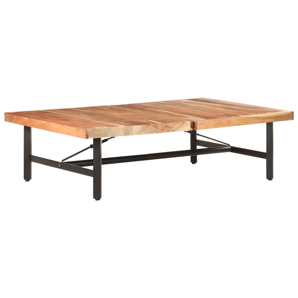 vidaXL Măsuță de cafea, 142x90x42 cm, lemn masiv de acacia vidaXL Măsuță de cafea, 142x90x42 cm, lemn masiv de acacia