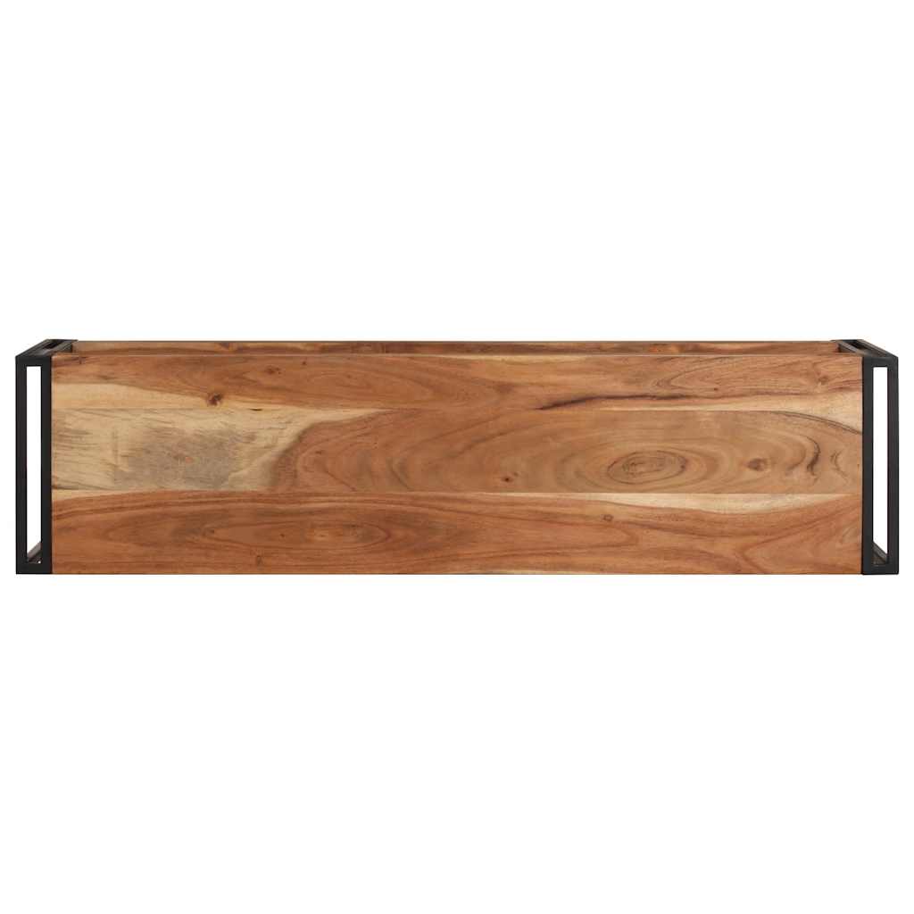 vidaXL Comodă TV, 120 x 30 x 40 cm, lemn masiv de acacia