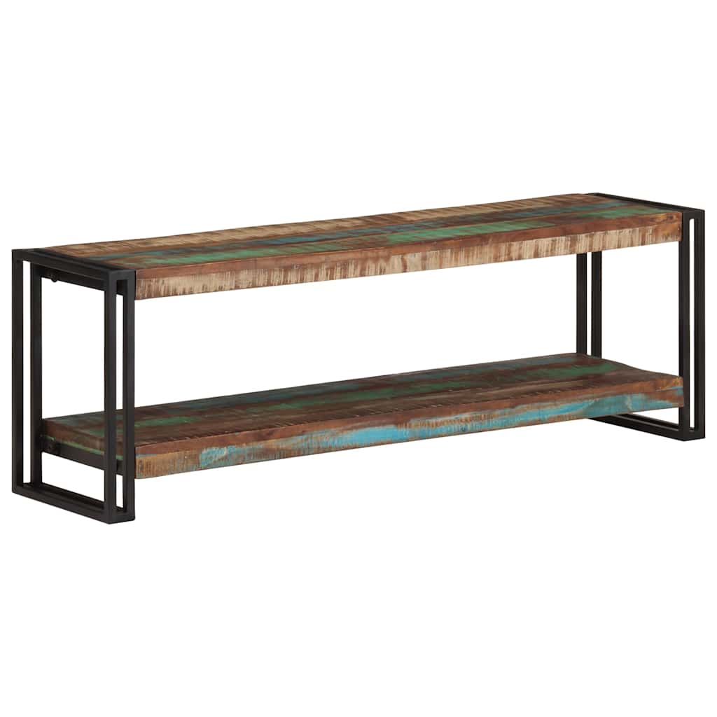 vidaXL Comodă TV, 120 x 30 x 40 cm, lemn masiv reciclat