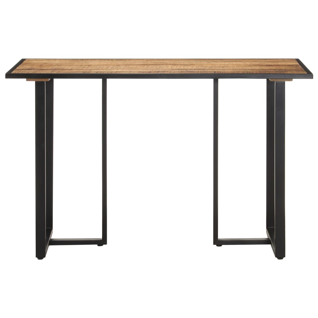 vidaXL Masă de bucătărie, 120 cm, lemn de mango nefinisat
