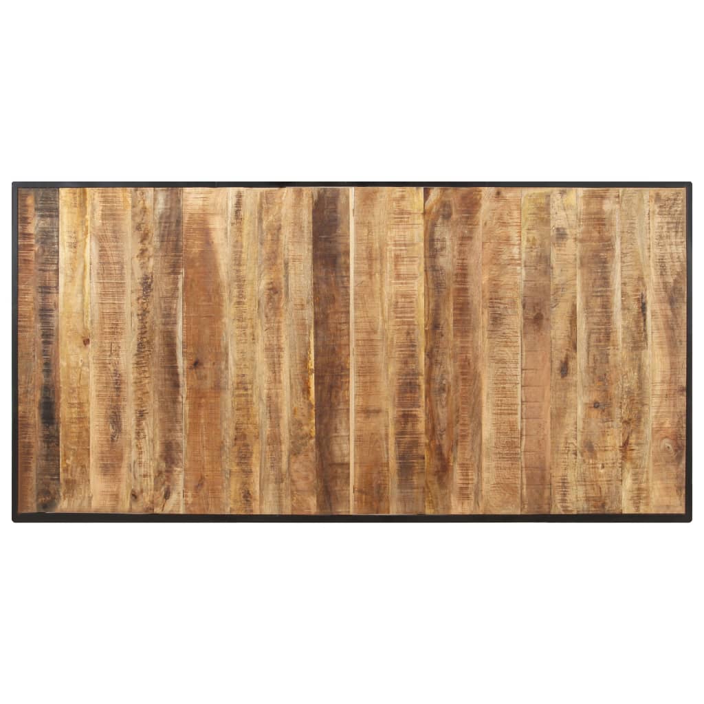 vidaXL Masă de bucătărie, 160 cm, lemn de mango nefinisat vidaXL Masă de bucătărie, 160 cm, lemn de mango nefinisat