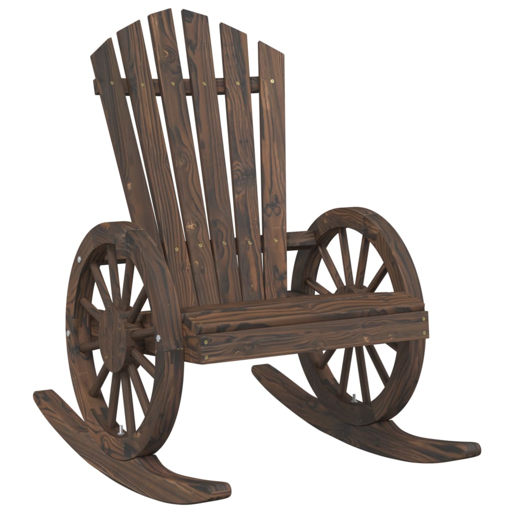 vidaXL Set mobilier de grădină, 3 piese, lemn masiv de brad vidaXL Set mobilier de grădină, 3 piese, lemn masiv de brad