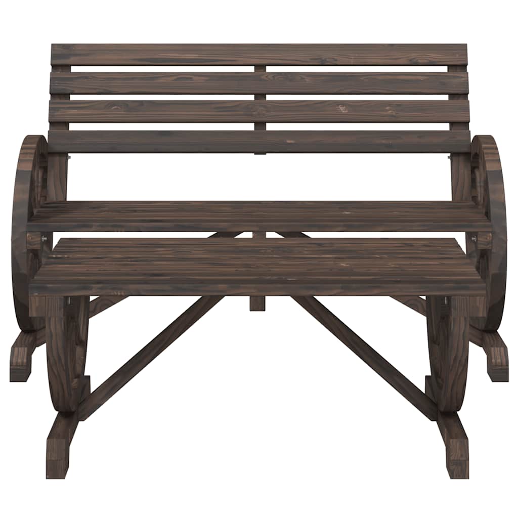vidaXL Set mobilier de grădină, 4 piese, lemn masiv de brad vidaXL Set mobilier de grădină, 4 piese, lemn masiv de brad