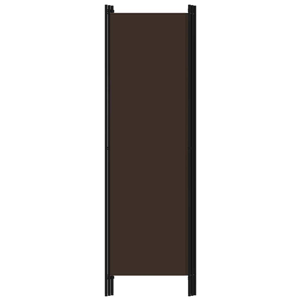 vidaXL Paravan de cameră cu 3 panouri, maro, 150 x 180 cm vidaXL Paravan de cameră cu 3 panouri, maro, 150 x 180 cm