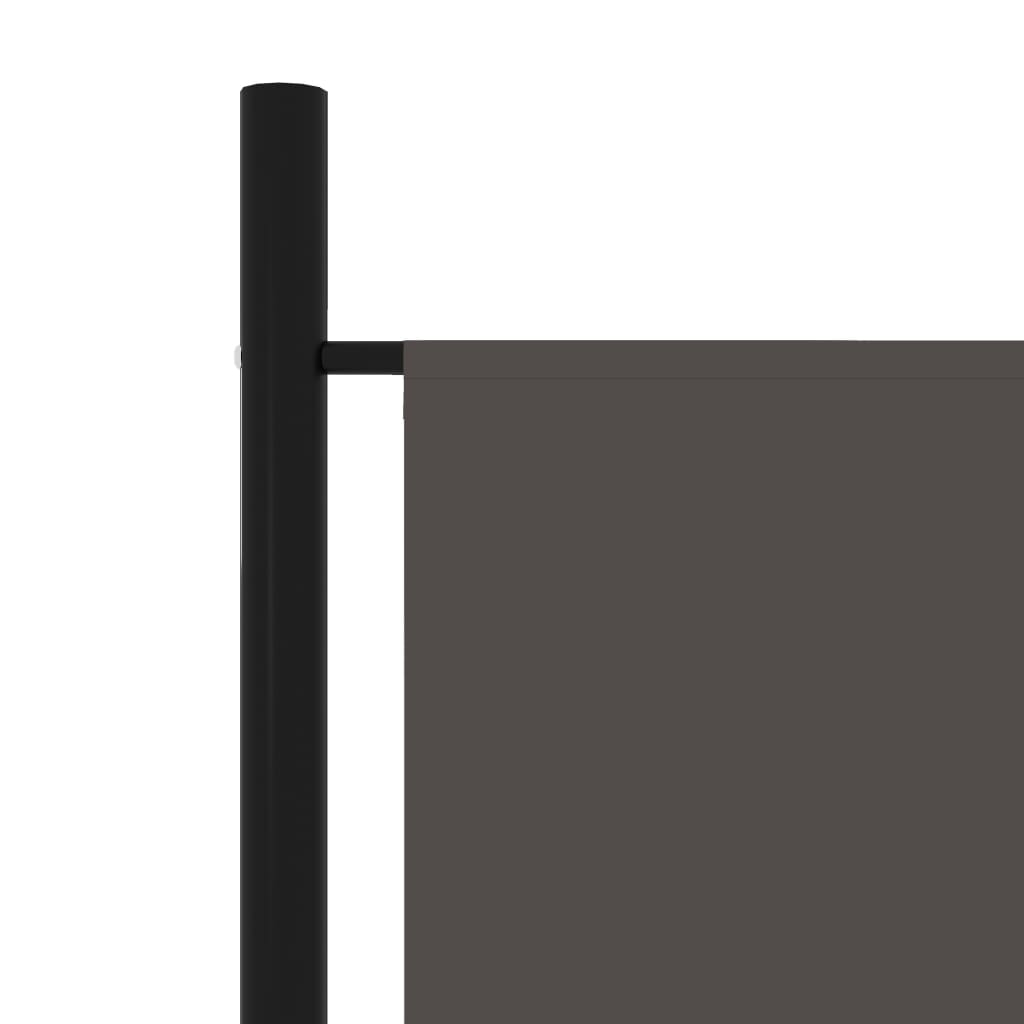 vidaXL Paravan de cameră cu 3 panouri, antracit, 150 x 180 cm vidaXL Paravan de cameră cu 3 panouri, antracit, 150 x 180 cm
