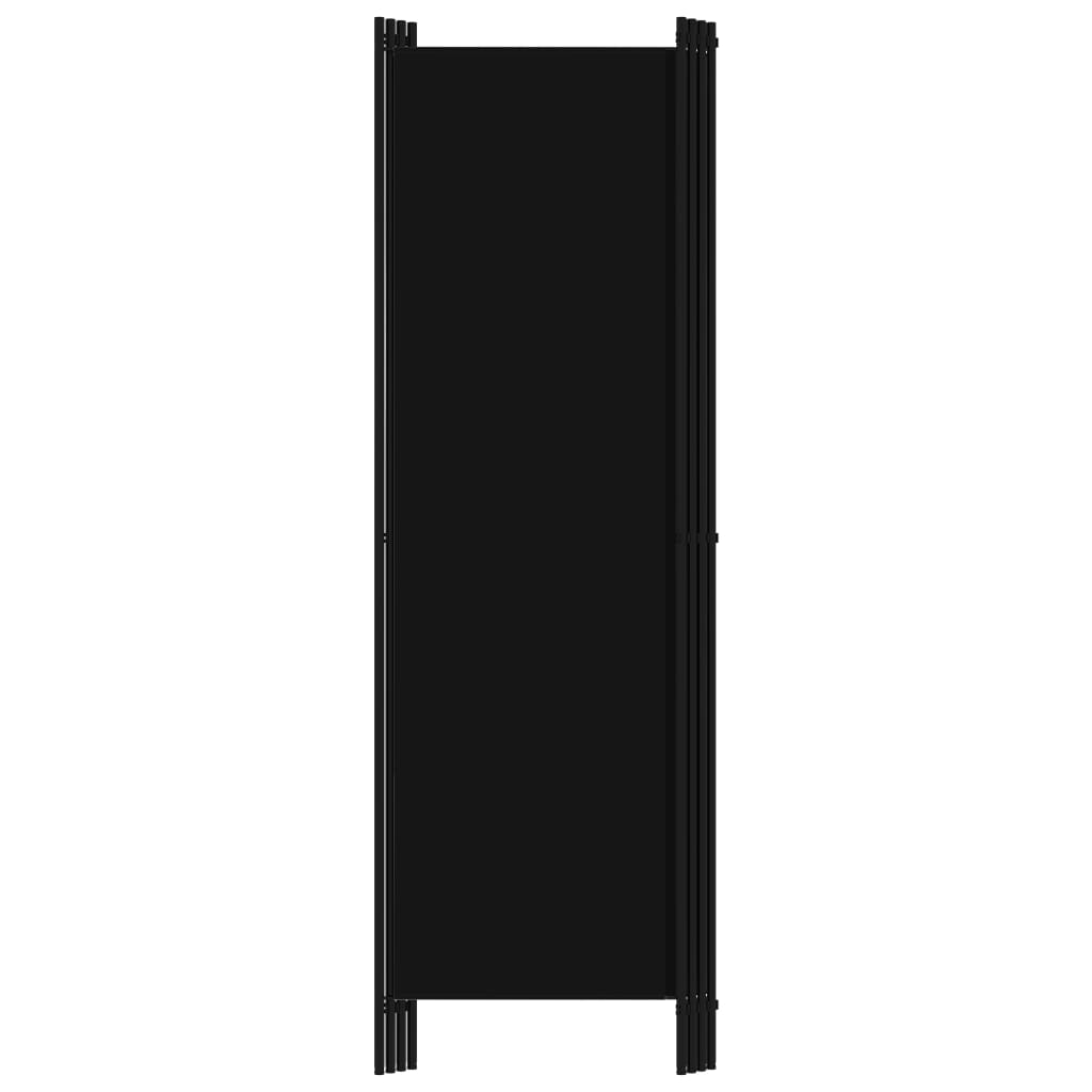 vidaXL Paravan de cameră cu 4 panouri, negru, 200 x 180 cm vidaXL Paravan de cameră cu 4 panouri, negru, 200 x 180 cm