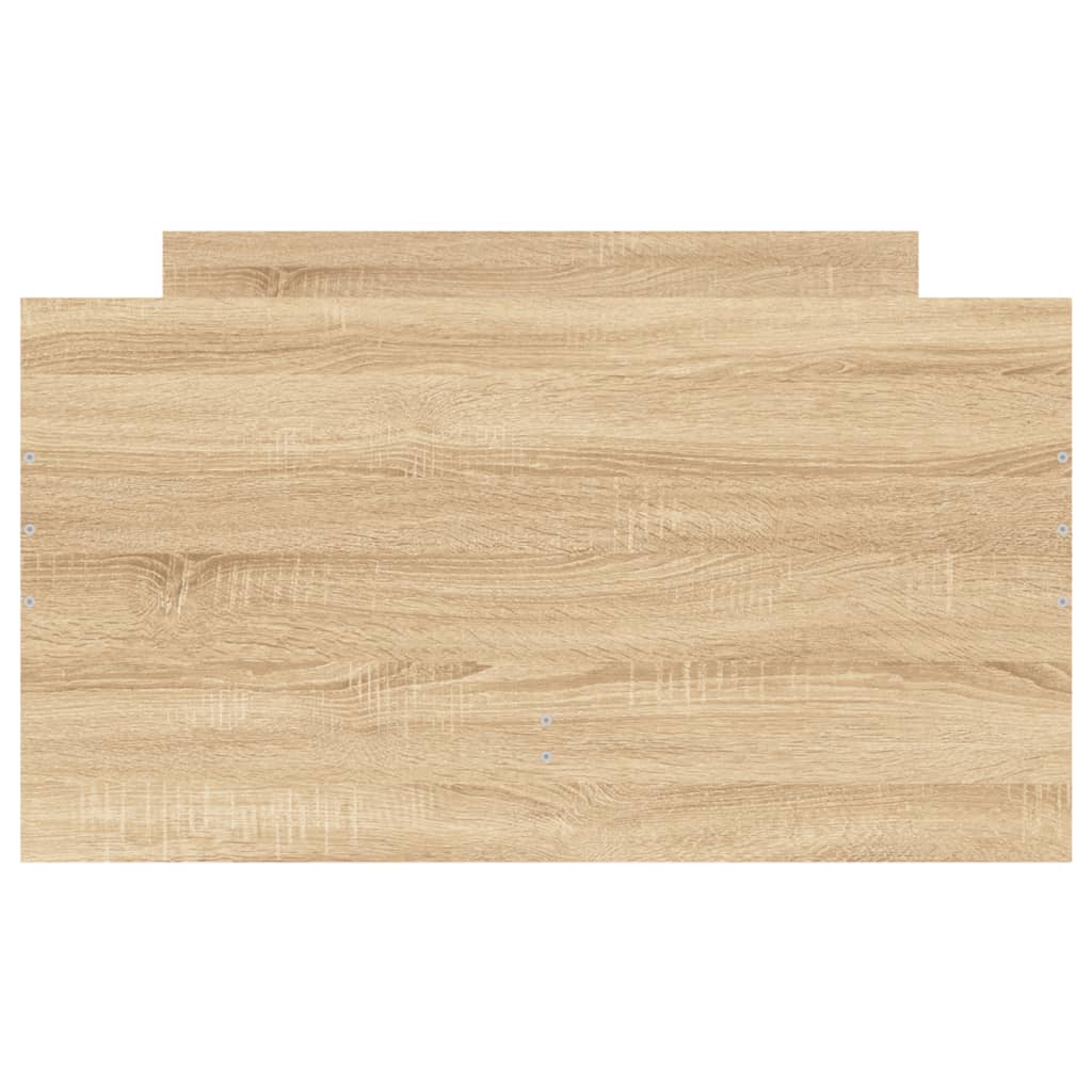 vidaXL Cadru de pat cu sertare, stejar sonoma, 100x200 cm vidaXL Cadru de pat cu sertare, stejar sonoma, 100x200 cm