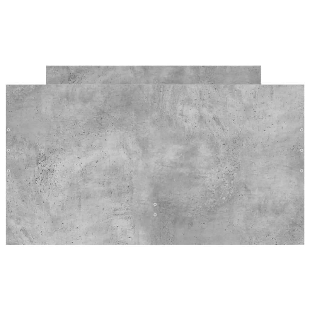 vidaXL Cadru de pat cu sertare, gri beton, 75x190 cm, mic single vidaXL Cadru de pat cu sertare, gri beton, 75x190 cm, mic single