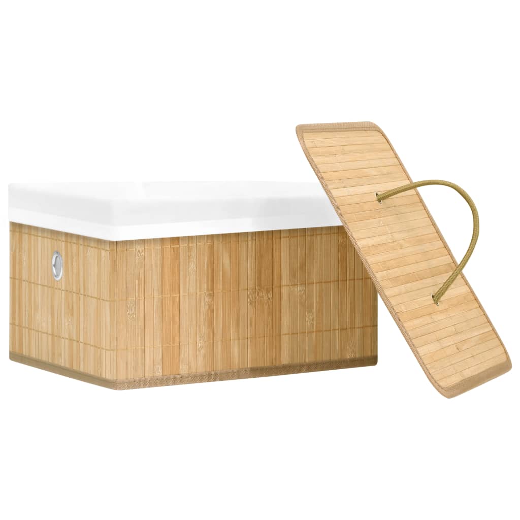 vidaXL Cutii de depozitare, 4 buc., bambus vidaXL Cutii de depozitare, 4 buc., bambus