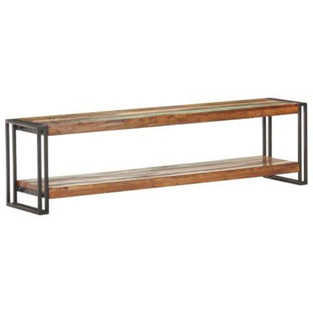 vidaXL Comodă TV, 150 x 30 x 40 cm, lemn masiv reciclat