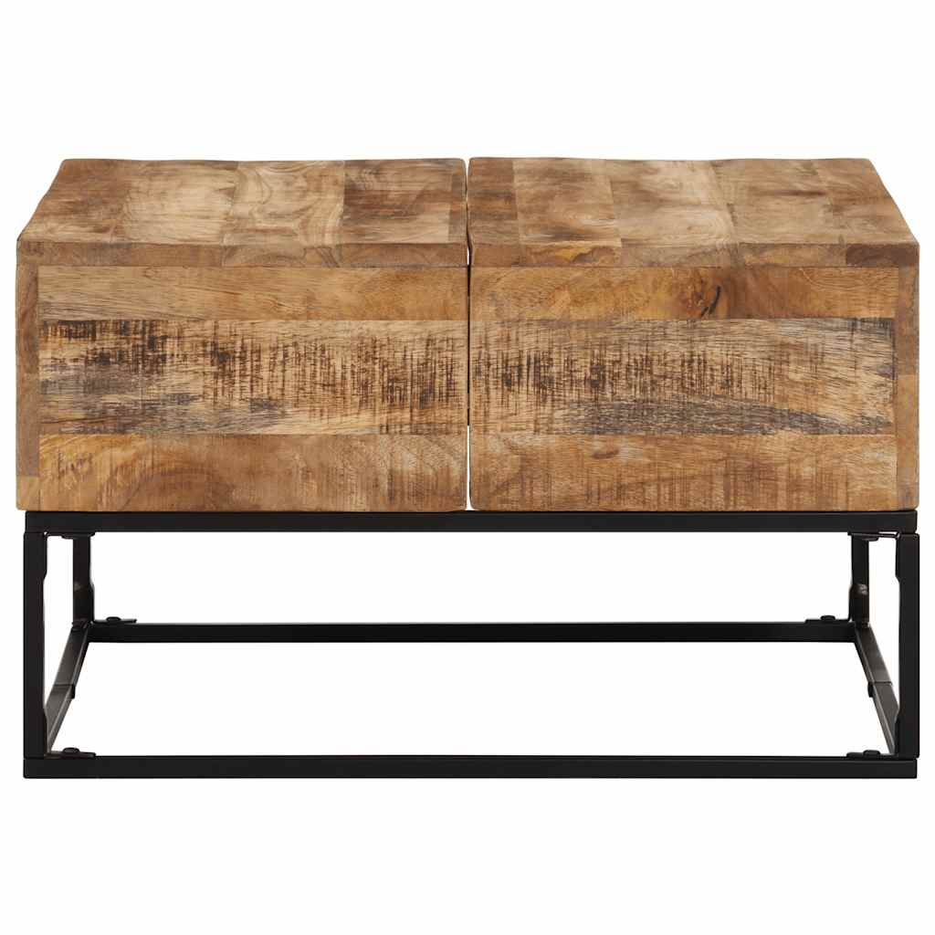 vidaXL Măsuță de cafea, 68x68x41 cm, lemn de mango nefinisat vidaXL Măsuță de cafea, 68x68x41 cm, lemn de mango nefinisat