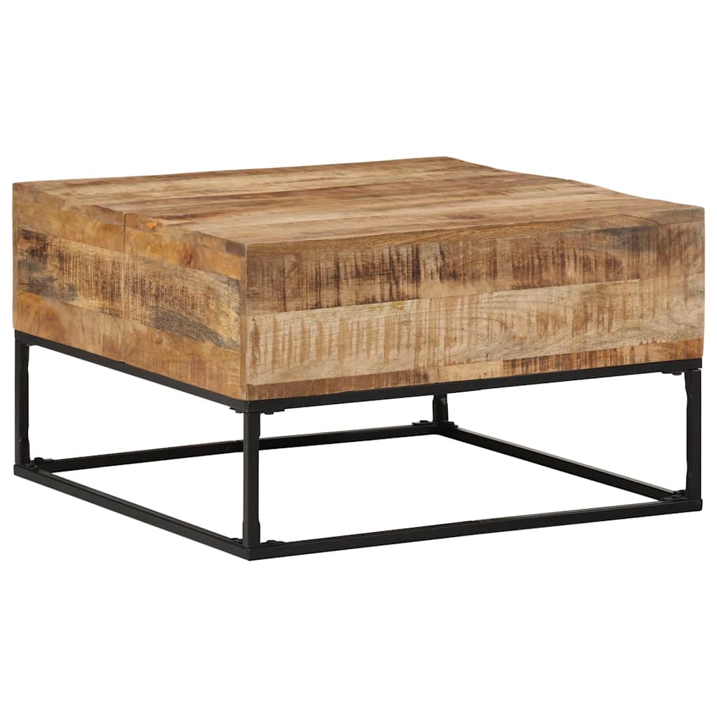 vidaXL Măsuță de cafea, 68x68x41 cm, lemn de mango nefinisat vidaXL Măsuță de cafea, 68x68x41 cm, lemn de mango nefinisat