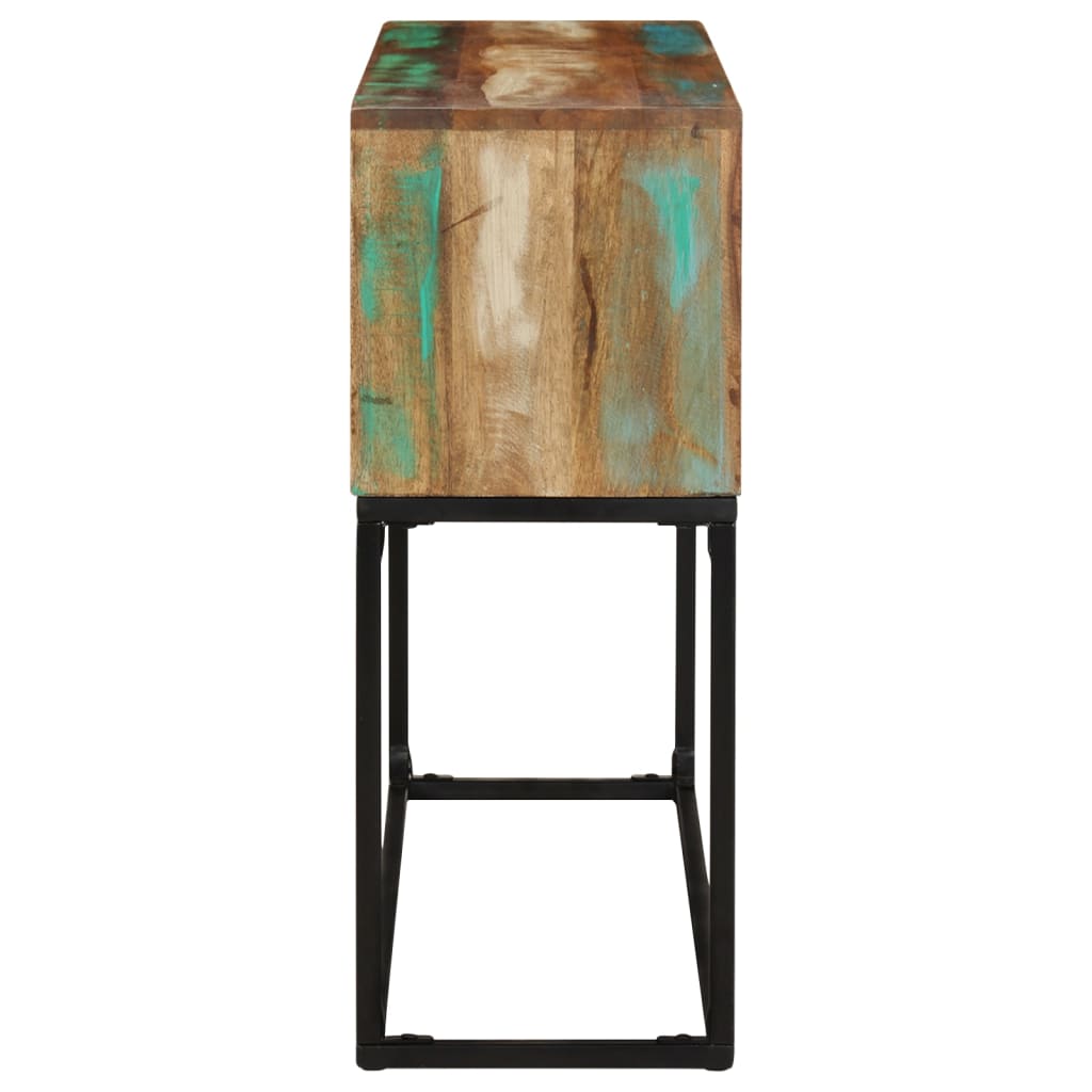 vidaXL Masă consolă, 120x30x75 cm, lemn masiv reciclat vidaXL Masă consolă, 120x30x75 cm, lemn masiv reciclat