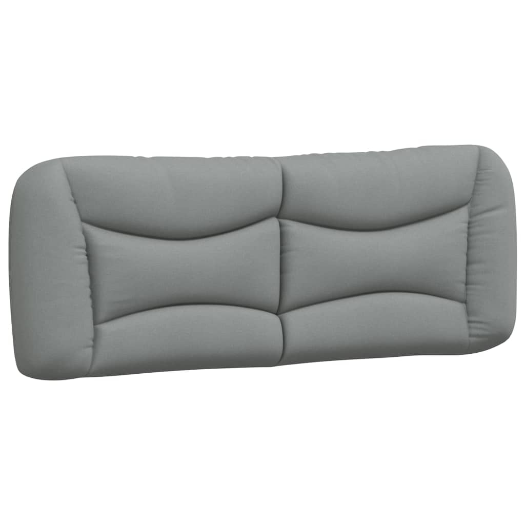 vidaXL Pat cu saltea, gri deschis, 120x200 cm, textil vidaXL Pat cu saltea, gri deschis, 120x200 cm, textil