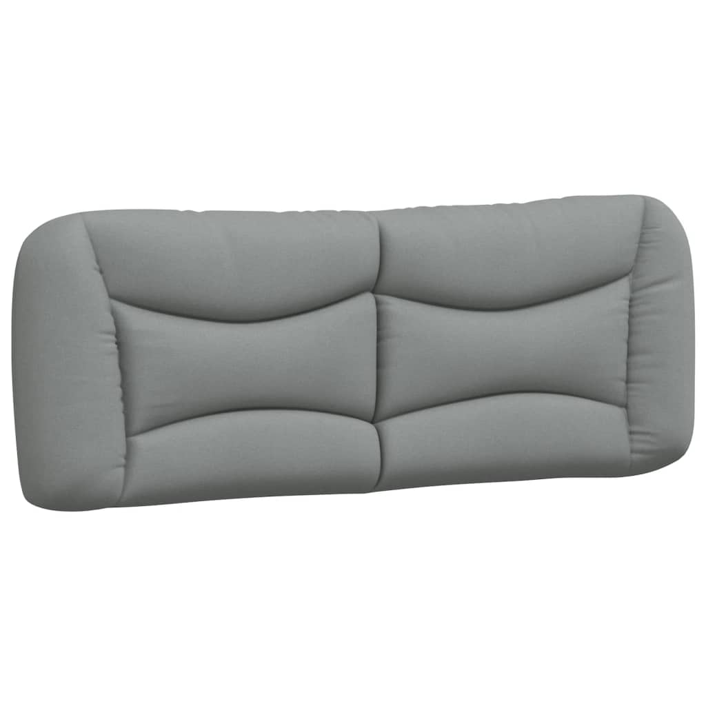 vidaXL Pat cu saltea, gri deschis, 140x200 cm, material textil vidaXL Pat cu saltea, gri deschis, 140x200 cm, material textil