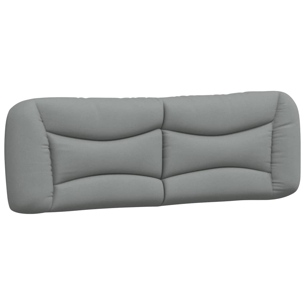 vidaXL Pat cu saltea, gri deschis, 160x200 cm, textil vidaXL Pat cu saltea, gri deschis, 160x200 cm, textil