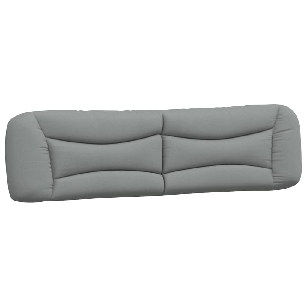 vidaXL Pat cu saltea, gri deschis, 200x200 cm, textil vidaXL Pat cu saltea, gri deschis, 200x200 cm, textil