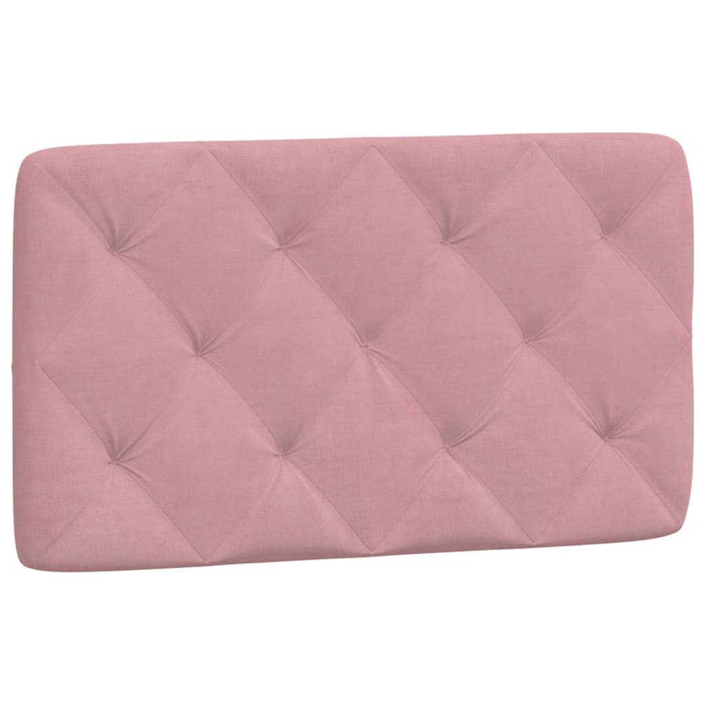 vidaXL Pat cu saltea, roz, 80x200 cm, catifea vidaXL Pat cu saltea, roz, 80x200 cm, catifea