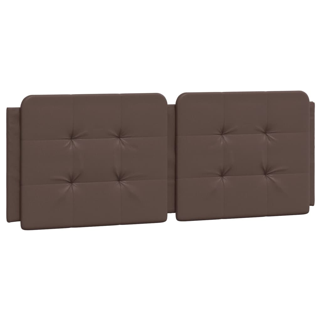 vidaXL Pat cu saltea, maro, 120x200 cm, piele ecologică vidaXL Pat cu saltea, maro, 120x200 cm, piele ecologică