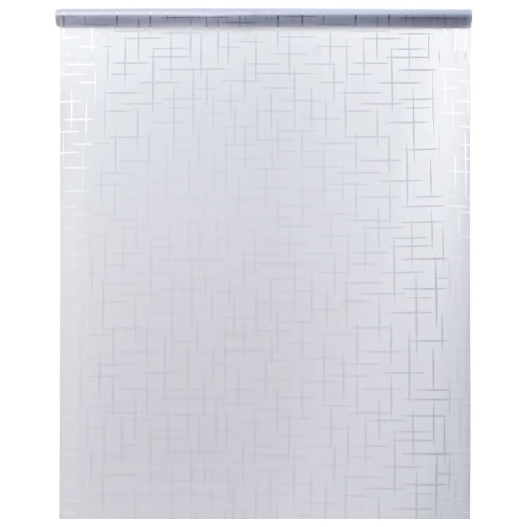 vidaXl Folie fereastră, 2 buc., mată, model stele, PVC vidaXl Folie fereastră, 2 buc., mată, model stele, PVC