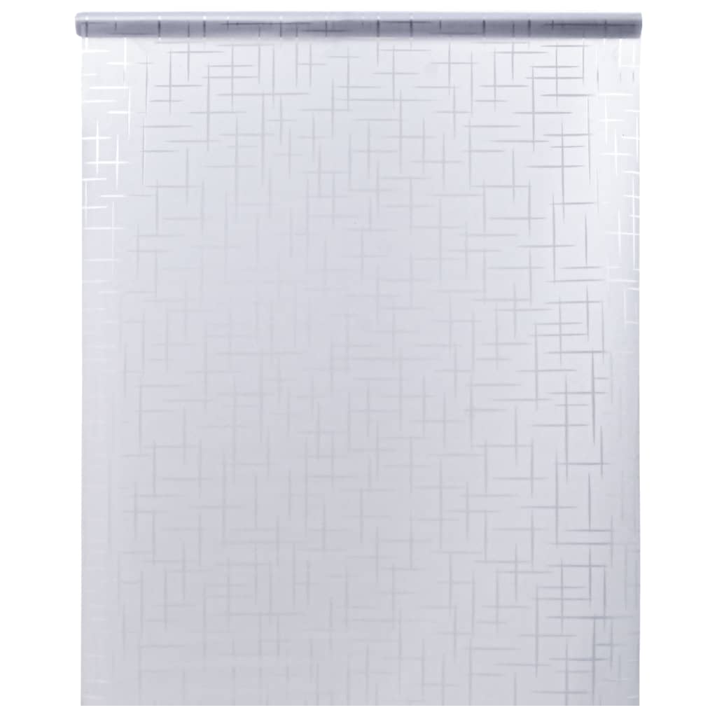 vidaXl Folie fereastră, 4 buc., mată, model stele, PVC vidaXl Folie fereastră, 4 buc., mată, model stele, PVC