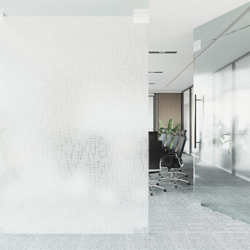 vidaXl Folie fereastră, 4 buc., mată, model stele, PVC vidaXl Folie fereastră, 4 buc., mată, model stele, PVC