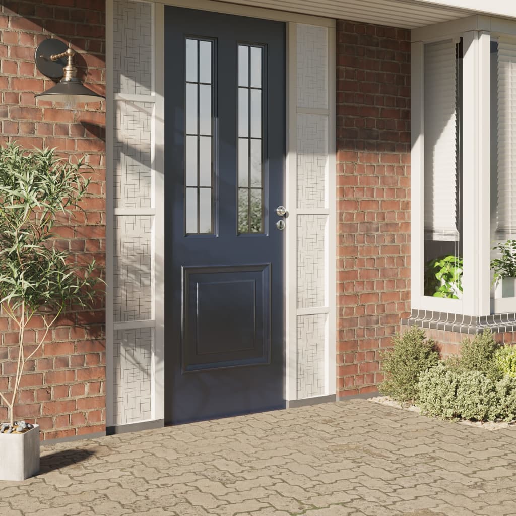 vidaXl Folie fereastră, 4 buc., mată, model stele, PVC vidaXl Folie fereastră, 4 buc., mată, model stele, PVC