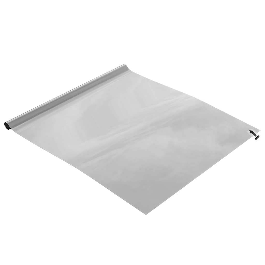 vidaXL Folie solară, 5 buc., efect reflectorizant static argintiu, PVC