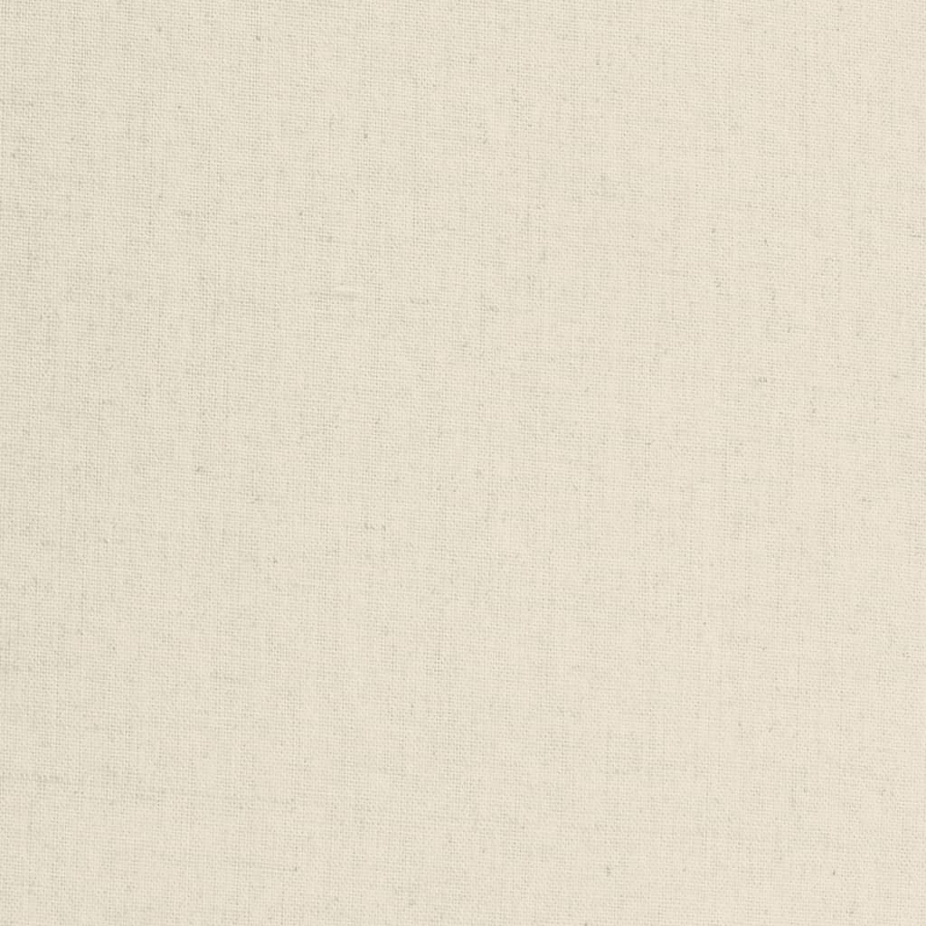 vidaXL Set de canapele, 2 piese, crem, material textil vidaXL Set de canapele, 2 piese, crem, material textil