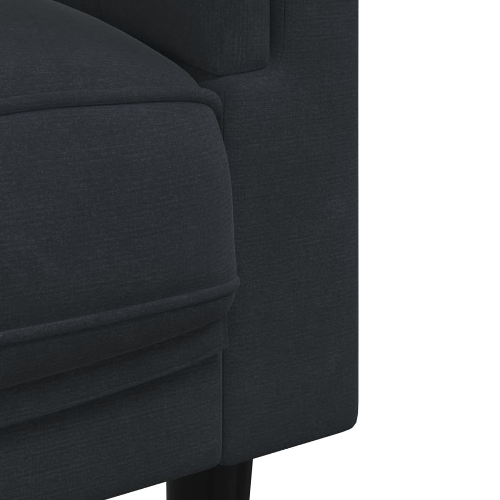 vidaXL Set canapea cu perne, 2 piese, roz, catifea