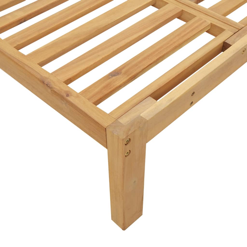 vidaXL Set canapele de colț paleți de grădină 2 buc. lemn masiv acacia vidaXL Set canapele de colț paleți de grădină 2 buc. lemn masiv acacia