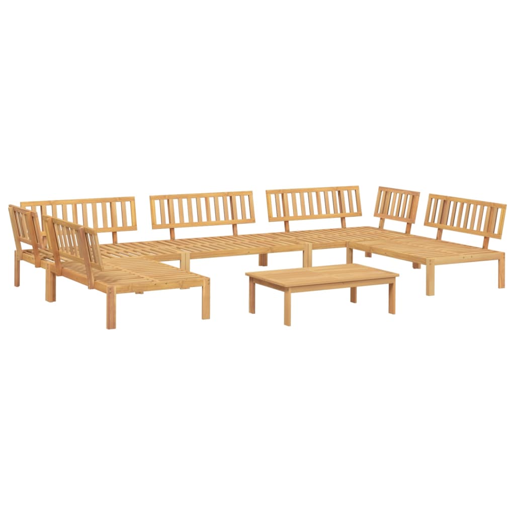 vidaXL Set canapea grădină din paleți, 6 piese, lemn masiv de acacia vidaXL Set canapea grădină din paleți, 6 piese, lemn masiv de acacia