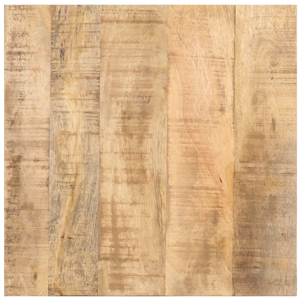 vidaXL Masă laterală cu roți, 40 x 40 x 42 cm, lemn de mango nefinisat vidaXL Masă laterală cu roți, 40 x 40 x 42 cm, lemn de mango nefinisat
