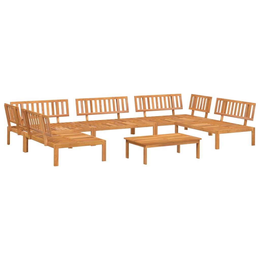 vidaXL Set canapea grădină din paleți, 6 piese, lemn masiv de acacia vidaXL Set canapea grădină din paleți, 6 piese, lemn masiv de acacia