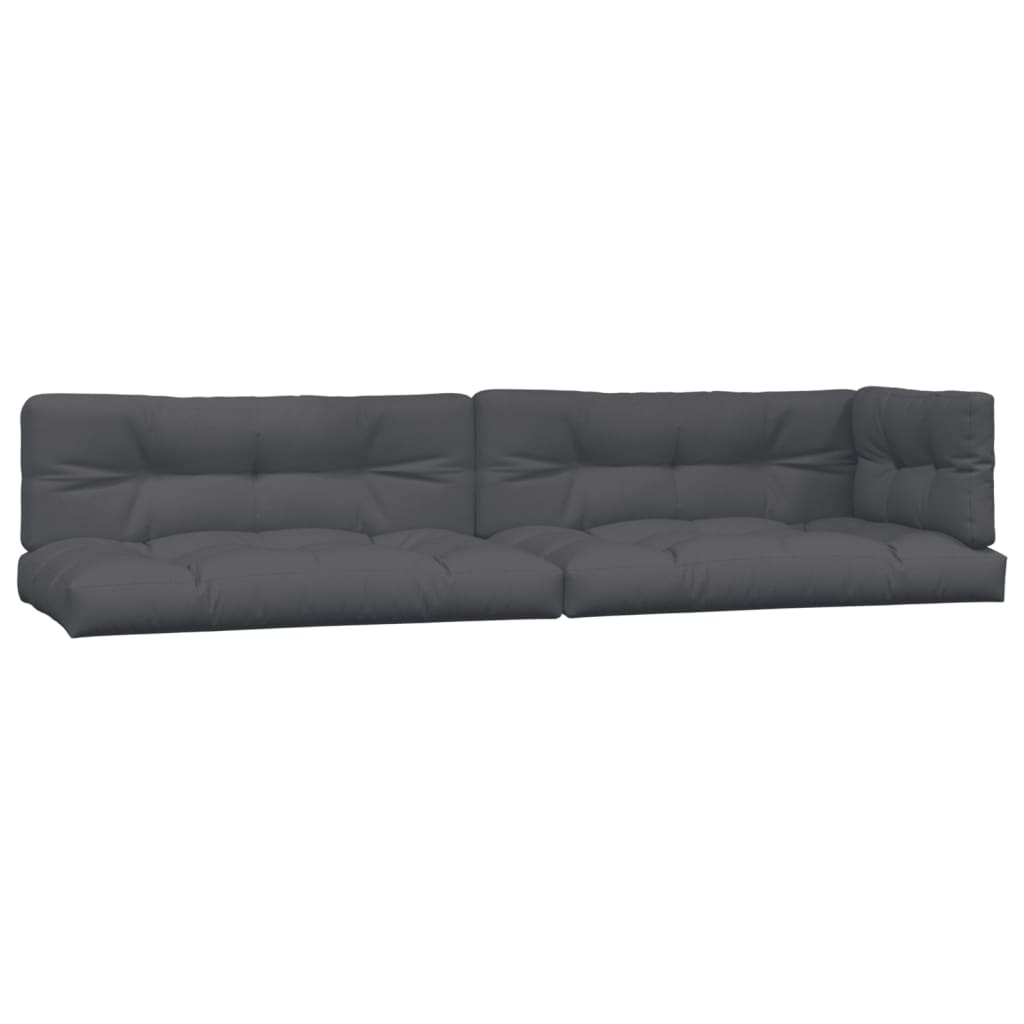 vidaXL Set canapele de grădină cu perne din paleți 5 piese lemn acacia
