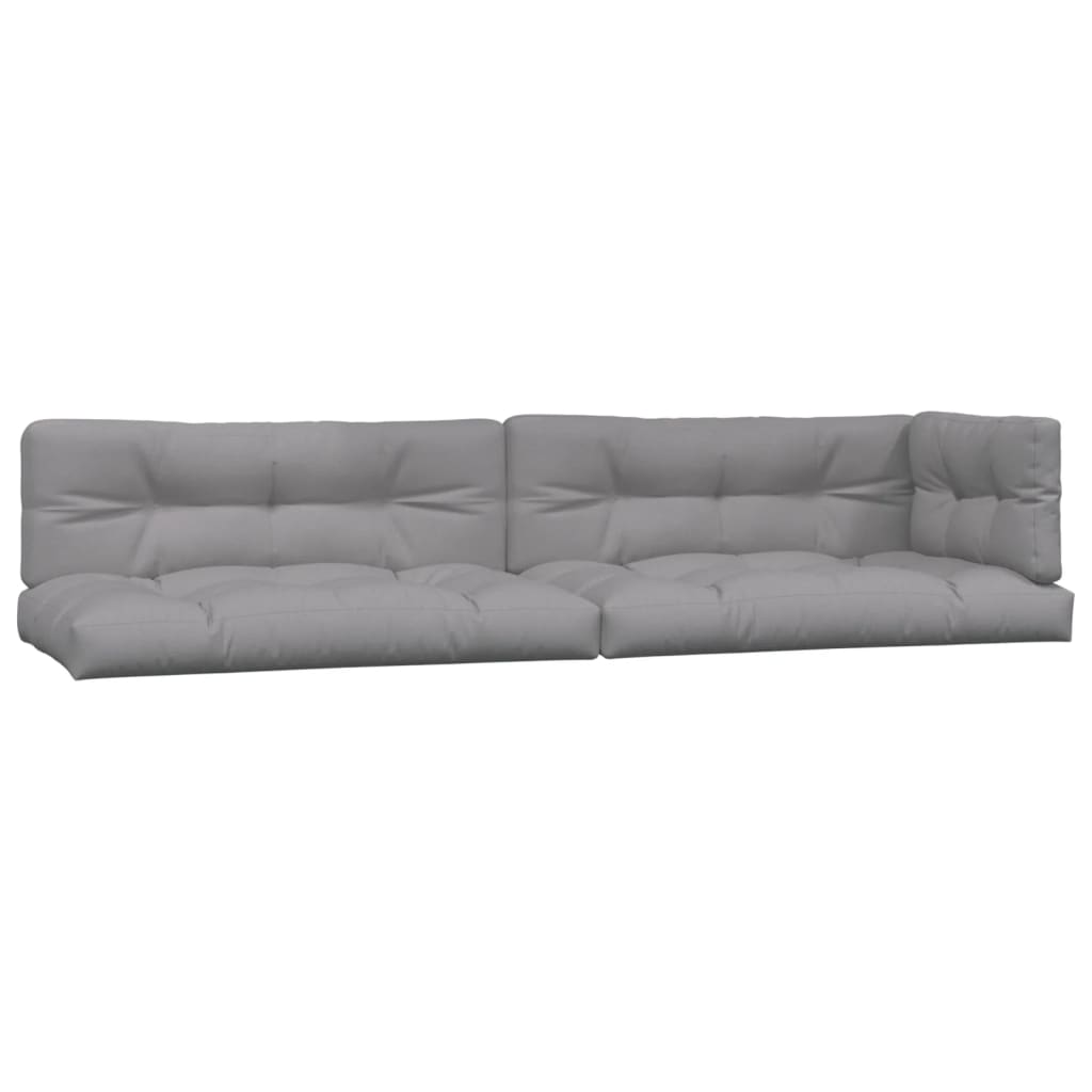 vidaXL Set canapele de grădină cu perne din paleți 5 piese lemn acacia