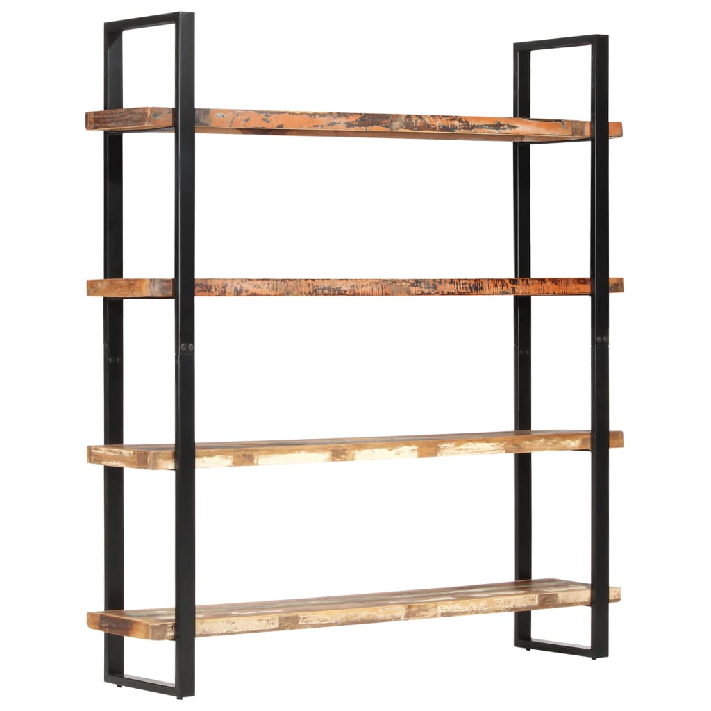vidaXL Bibliotecă cu 4 rafturi, 160 x 40 x 180 cm, lemn masiv reciclat vidaXL Bibliotecă cu 4 rafturi, 160 x 40 x 180 cm, lemn masiv reciclat