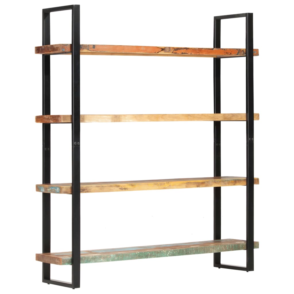 vidaXL Bibliotecă cu 4 rafturi, 160 x 40 x 180 cm, lemn masiv reciclat vidaXL Bibliotecă cu 4 rafturi, 160 x 40 x 180 cm, lemn masiv reciclat