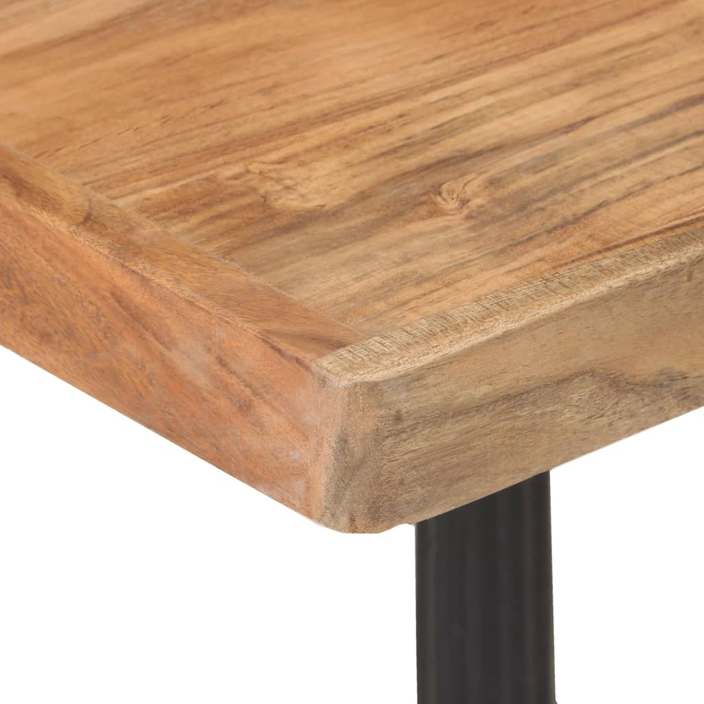 vidaXL Masă de bistro, 60 x 60 x 76 cm, lemn masiv de acacia