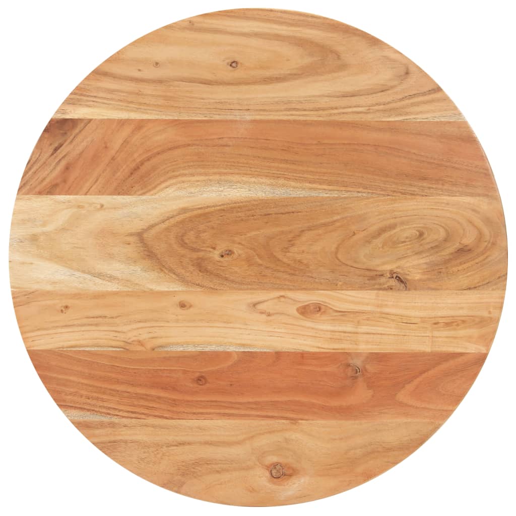 vidaXL Masă de bistro, Ø60 x 76 cm, lemn masiv de acacia
