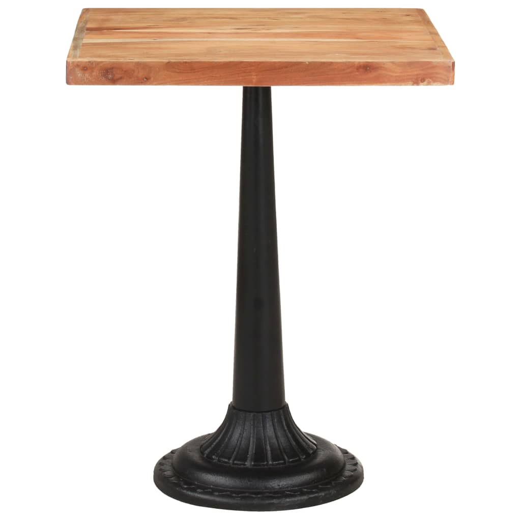vidaXL Masă de bistro, 60 x 60 x 76 cm, lemn masiv de acacia vidaXL Masă de bistro, 60 x 60 x 76 cm, lemn masiv de acacia