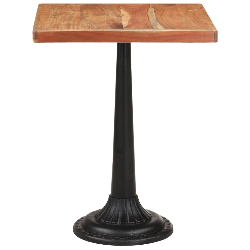 vidaXL Masă de bistro, 60 x 60 x 76 cm, lemn masiv de acacia vidaXL Masă de bistro, 60 x 60 x 76 cm, lemn masiv de acacia