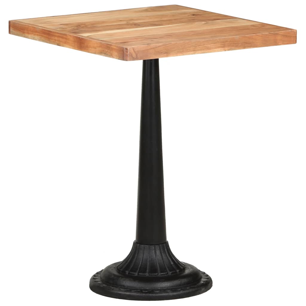 vidaXL Masă de bistro, 60 x 60 x 76 cm, lemn masiv de acacia vidaXL Masă de bistro, 60 x 60 x 76 cm, lemn masiv de acacia