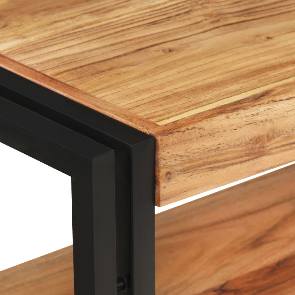 vidaXL Masă consolă, 90x30x75 cm, lemn masiv de acacia vidaXL Masă consolă, 90x30x75 cm, lemn masiv de acacia