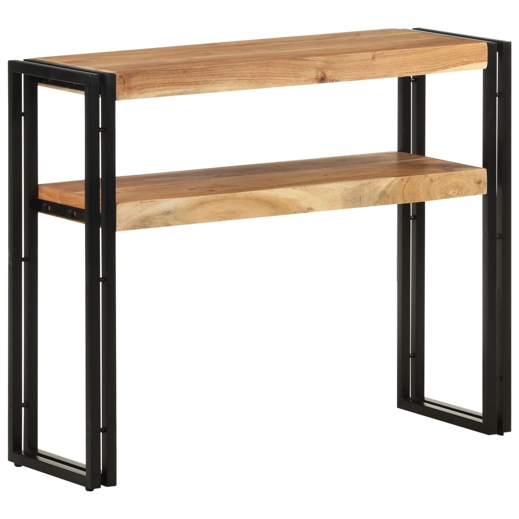 vidaXL Masă consolă, 90x30x75 cm, lemn masiv de acacia vidaXL Masă consolă, 90x30x75 cm, lemn masiv de acacia