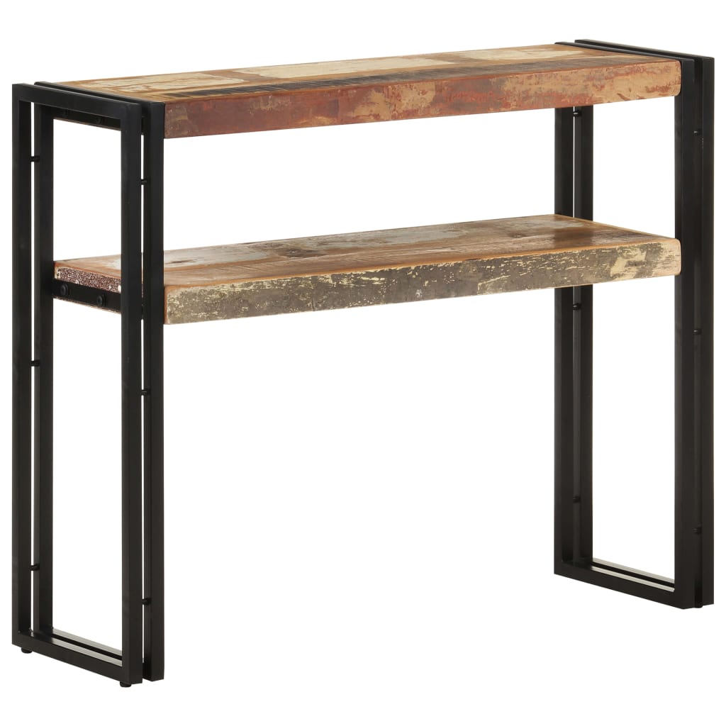 vidaXL Masă consolă, 90x30x75 cm, lemn masiv reciclat vidaXL Masă consolă, 90x30x75 cm, lemn masiv reciclat